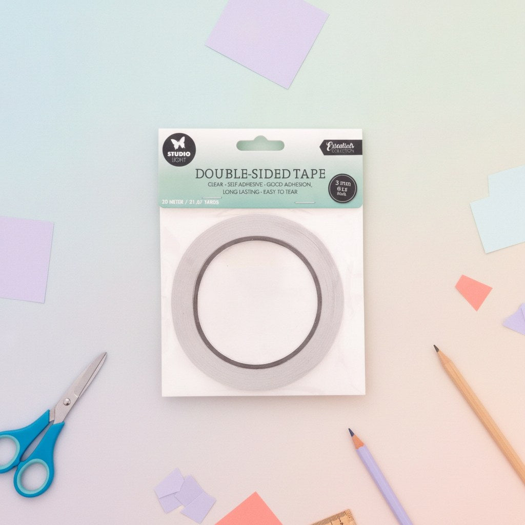 Doppelseitiges Klebeband 3mm Essential Tools - Kidis Art