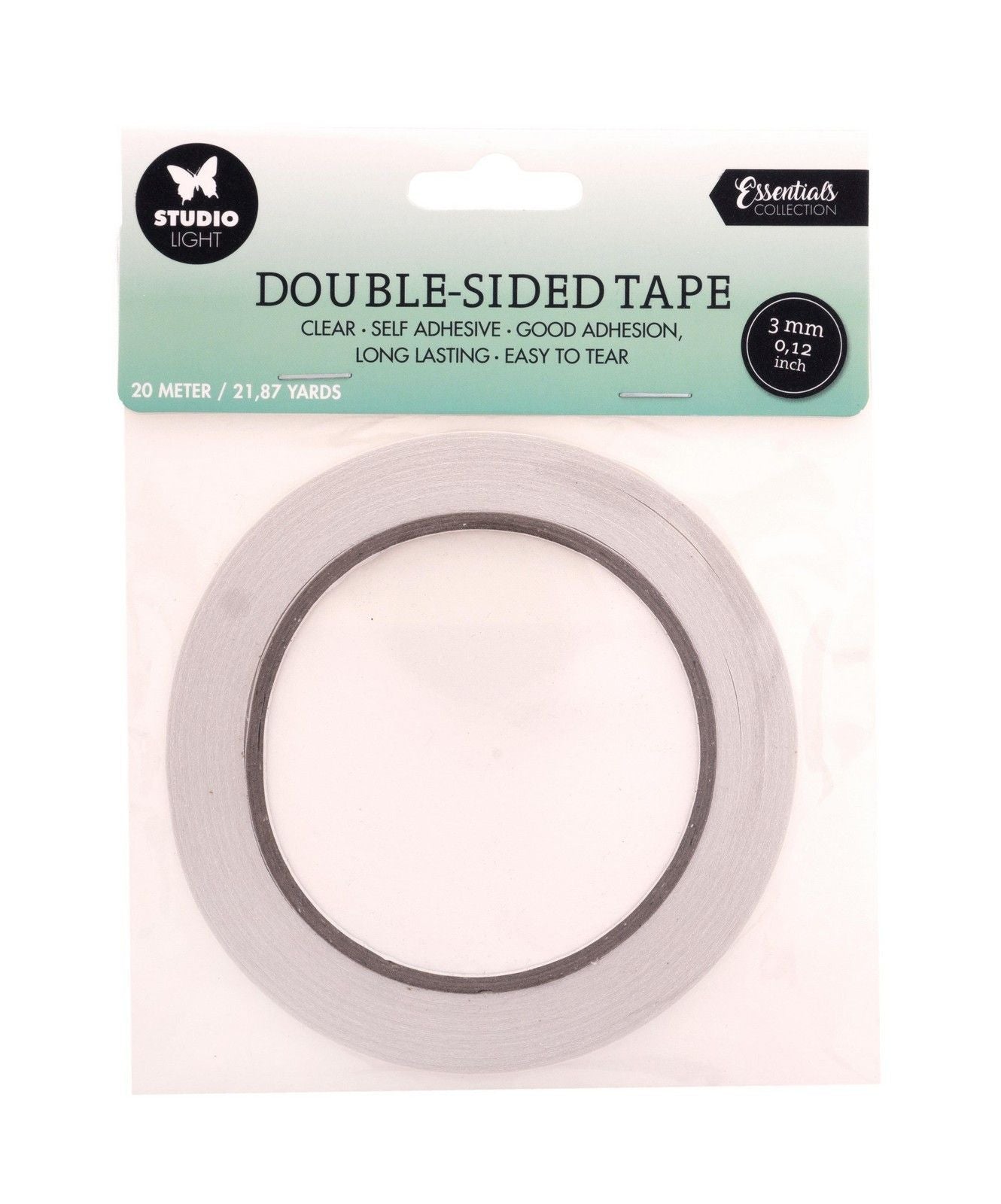 Doppelseitiges Klebeband 3mm Essential Tools - Kidis Art