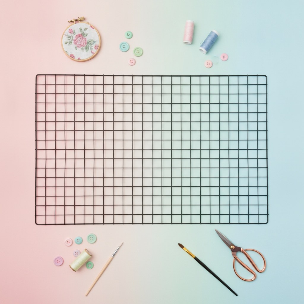 Draht-Gitter Rolle 25x0,5m - Kidis Art