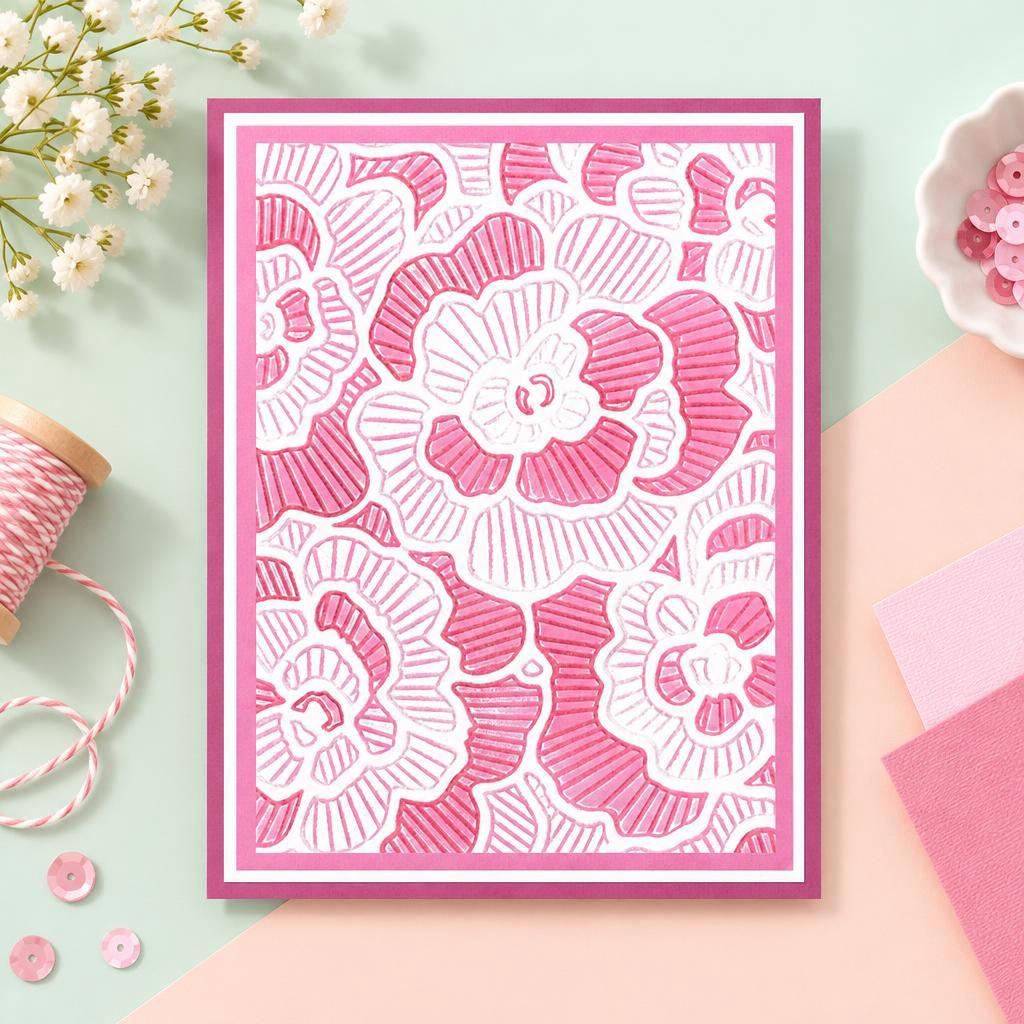 Generiert: [e5ba4792-3a71-40aa-9c95-53a758b08b43] Hauptbild – 3-D Textured Impressions Embossing Folder Cosmopolitan, Sunday in the Park by Stacey Park