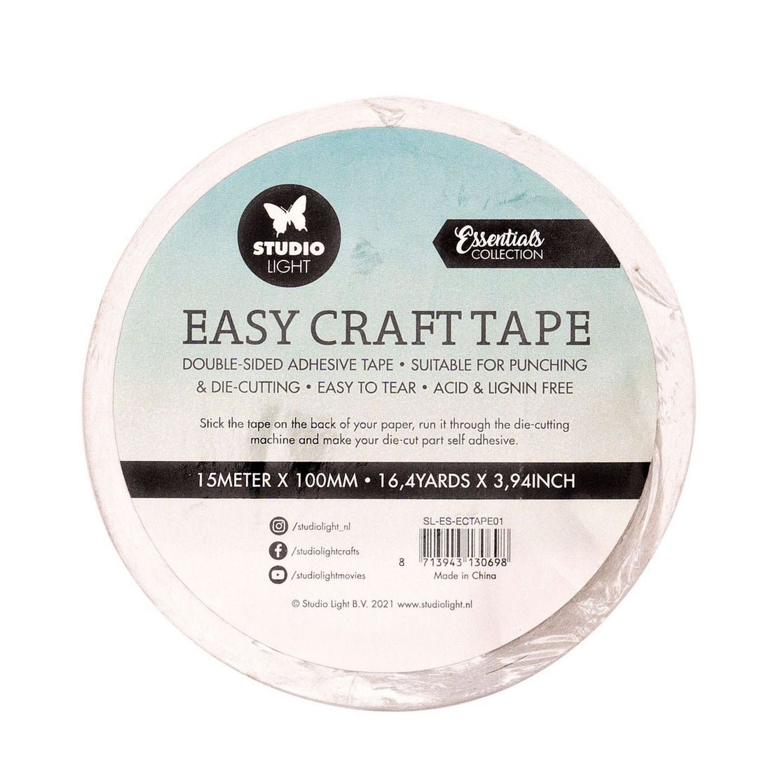 Easy Craft Tape Doppelseitiges Klebeband 100mmx10m Essential Tools - Kidis Art