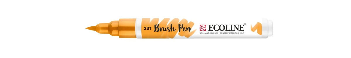Ecoline Brush Pen Goldocker 231 - Kidis Art