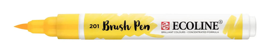 Ecoline Brush Pen Hellgelb 201 Big Sale - Kidis Art