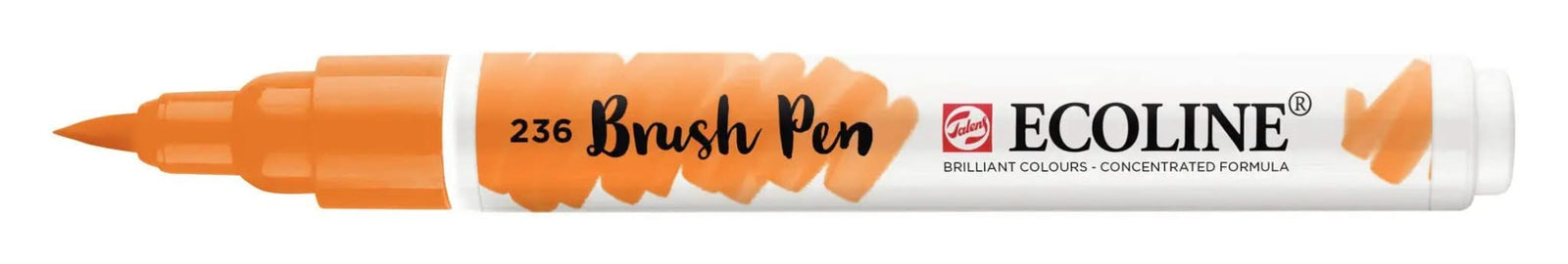 Ecoline Brush Pen Hellorange 236 - Kidis Art