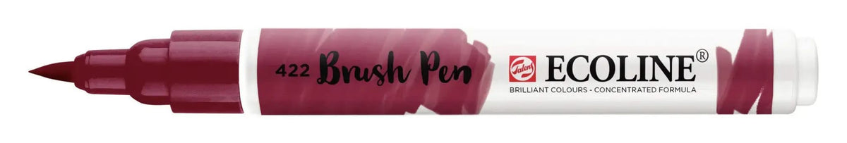 Ecoline Brush Pen Rotbraun 422 - Kidis Art
