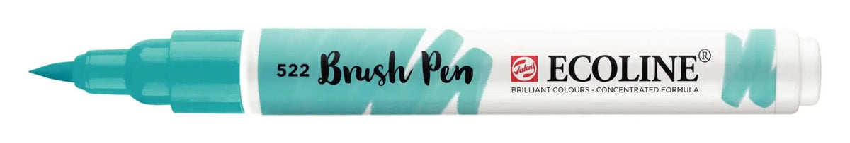 Ecoline Brush Pen Türkisblau 522 - Kidis Art