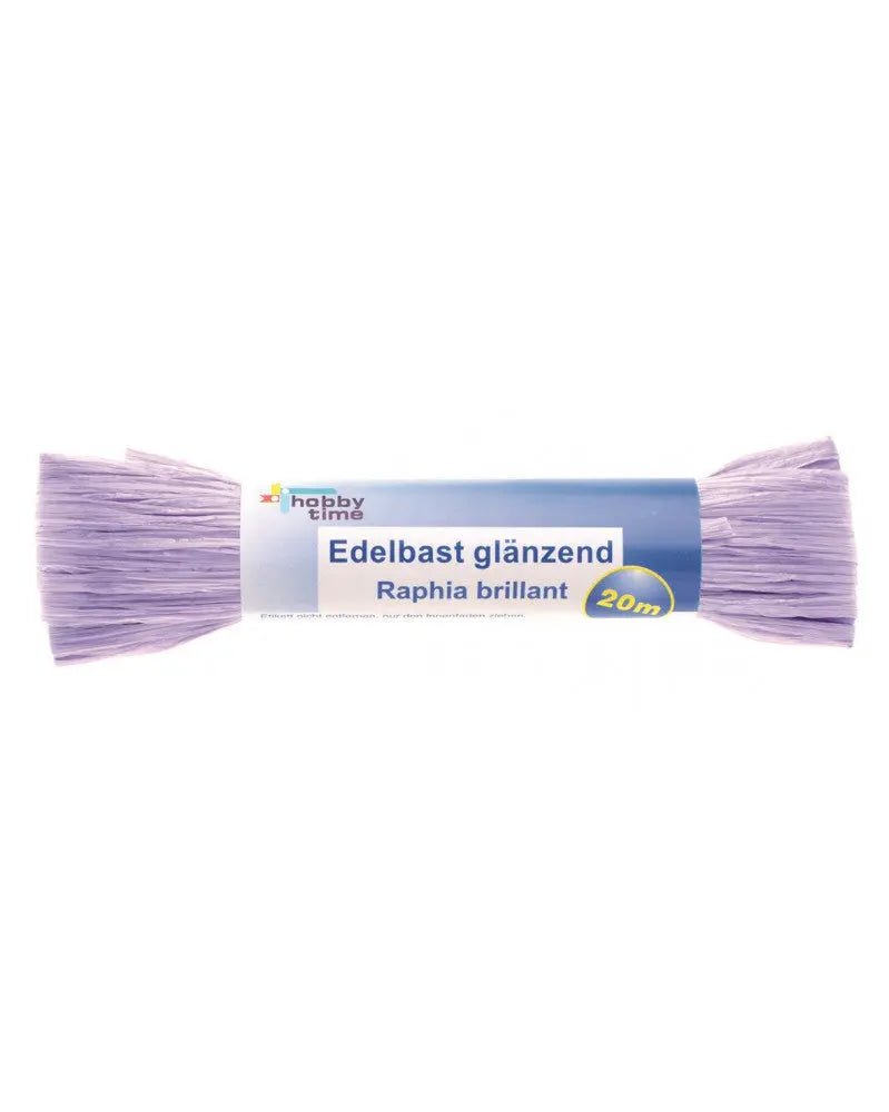 Edelbast 20m flieder, glänzend Viscose 10g - Kidis Art