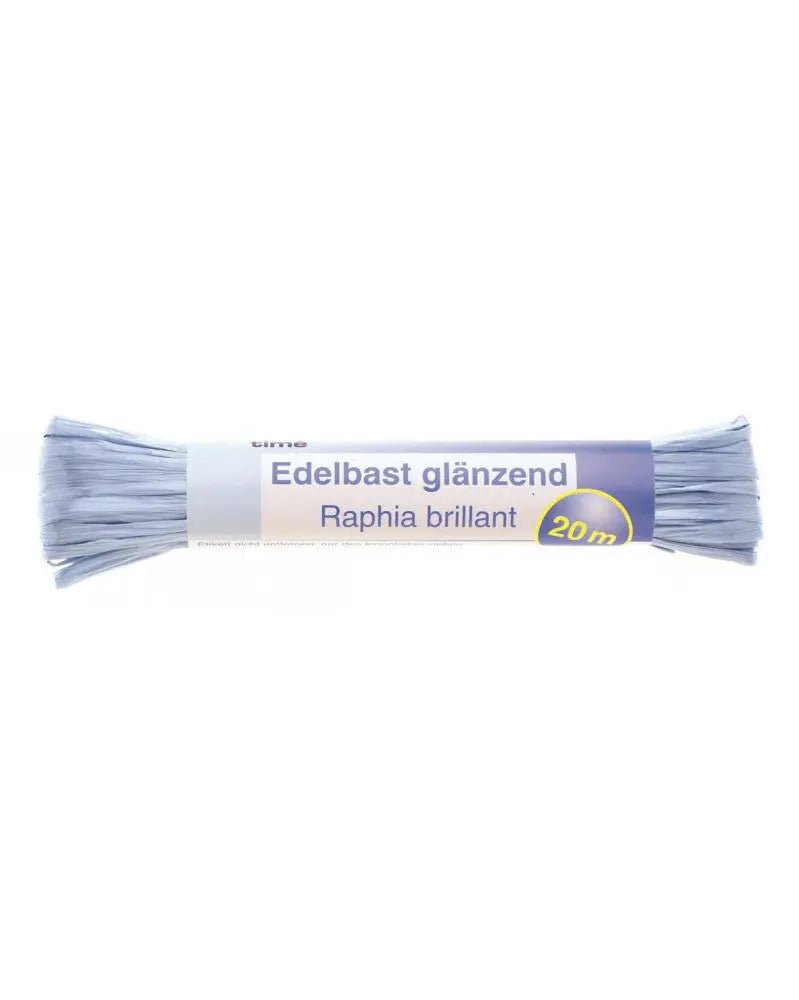 Edelbast 20m hellblau, glänzend Viscose 10g - Kidis Art