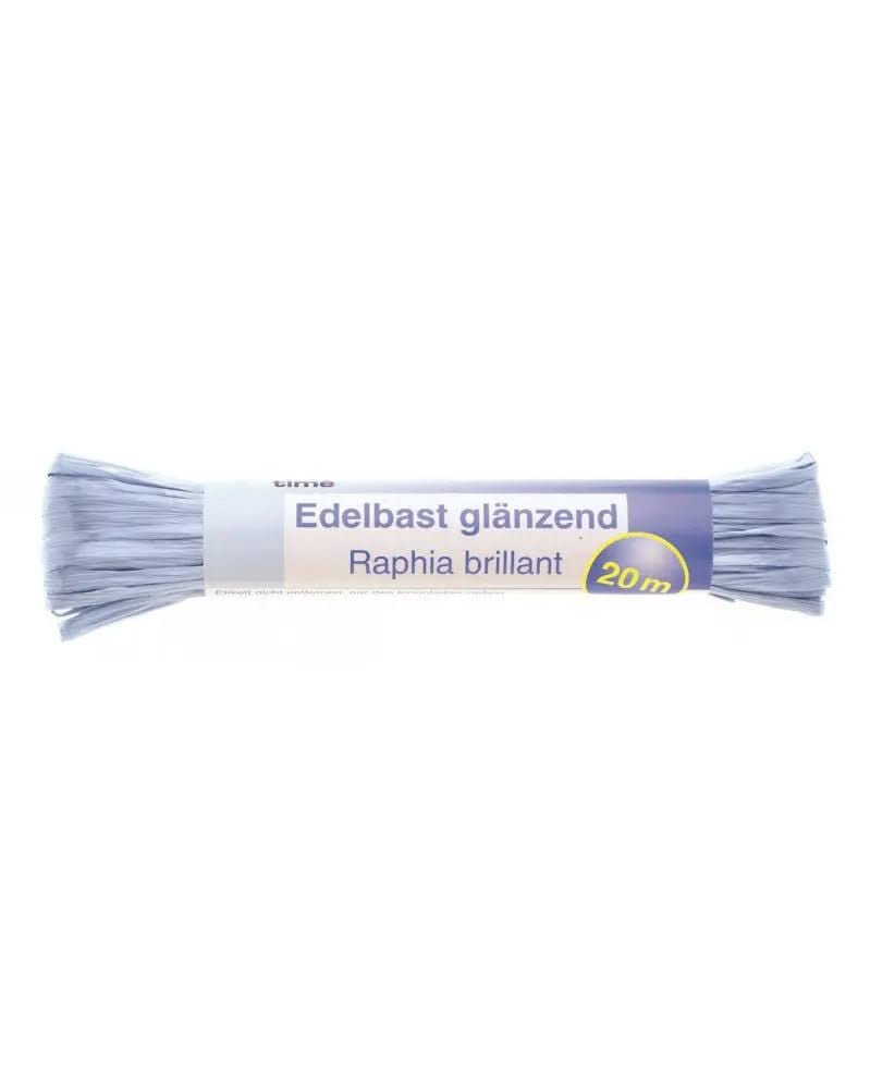 Edelbast 20m hellblau, glänzend Viscose 10g - Kidis Art