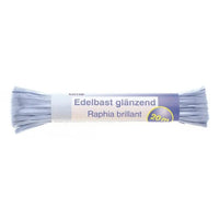 Edelbast 20m hellblau, glänzend Viscose 10g