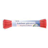 Edelbast 20m hochrot, glänzend Viscose 10g