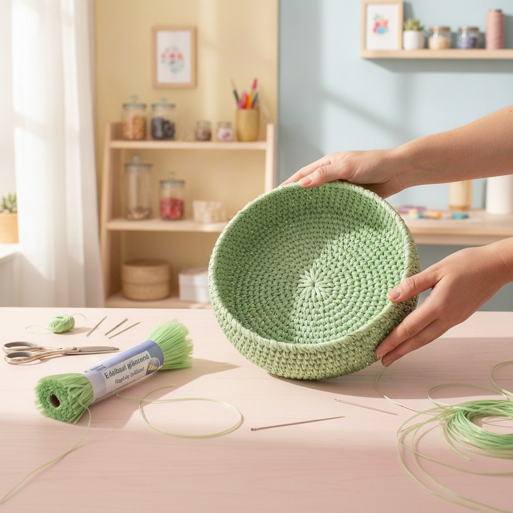 Edelbast 20m lindgrün, glänzend Viscose 10g - Kidis Art