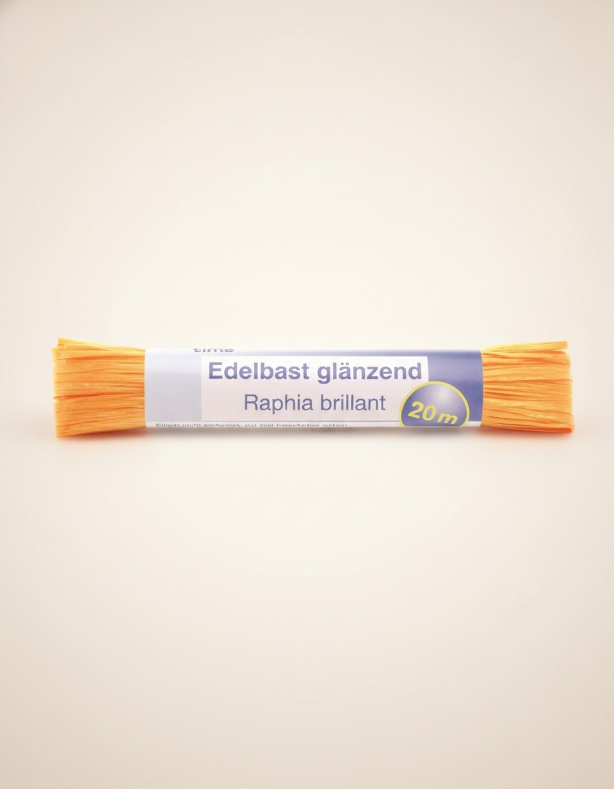 Edelbast 20m mais, glänzend Viscose 10g - Kidis Art