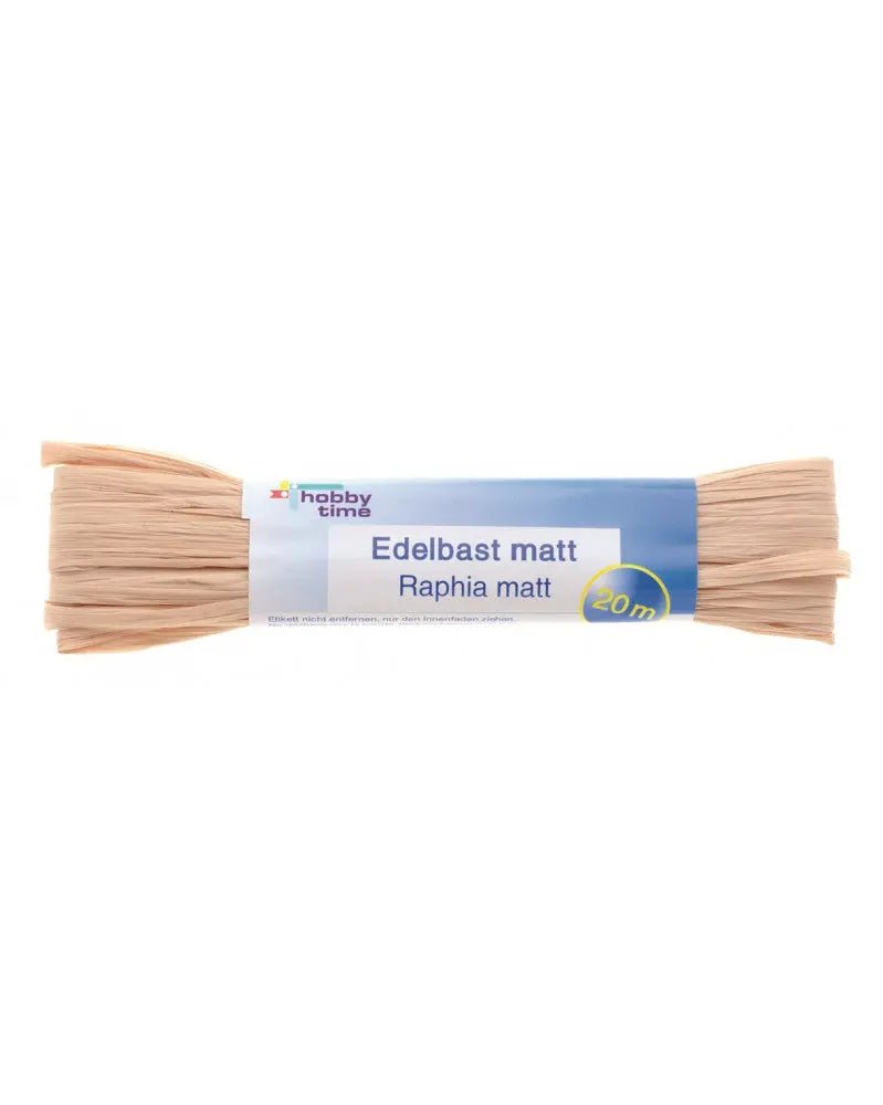 Edelbast 20m natur, glänzend Viscose 10g - Kidis Art