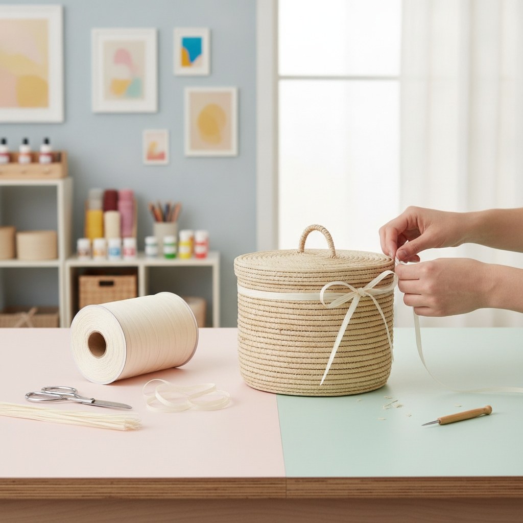 Edelbast matt 100m beige - Kidis Art