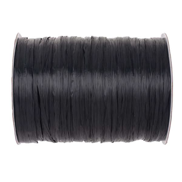 Edelbast matt 100m schwarz - Kidis Art