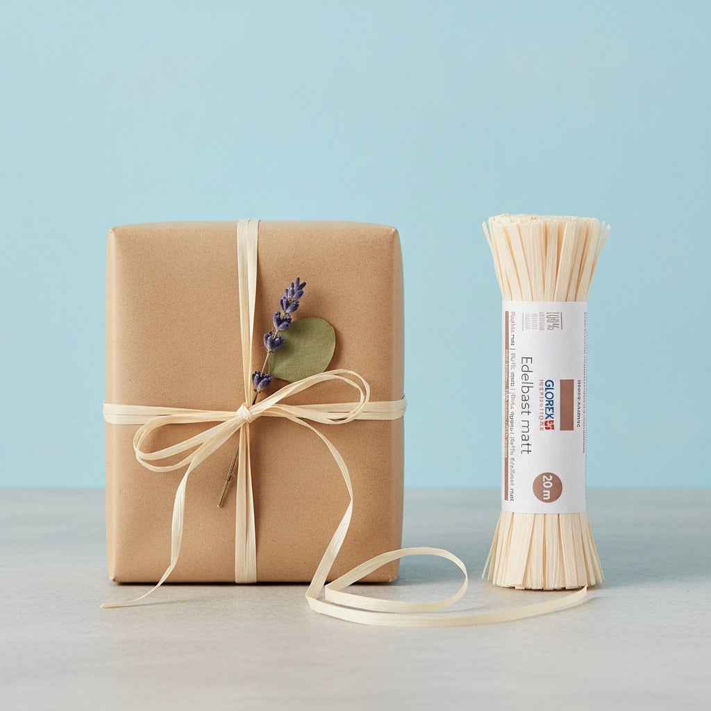 Edelbast matt 20m beige - Kidis Art