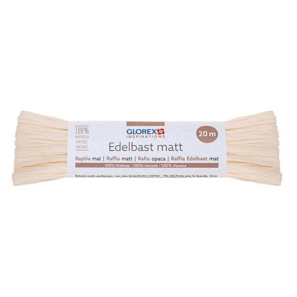 Edelbast matt 20m beige - Kidis Art