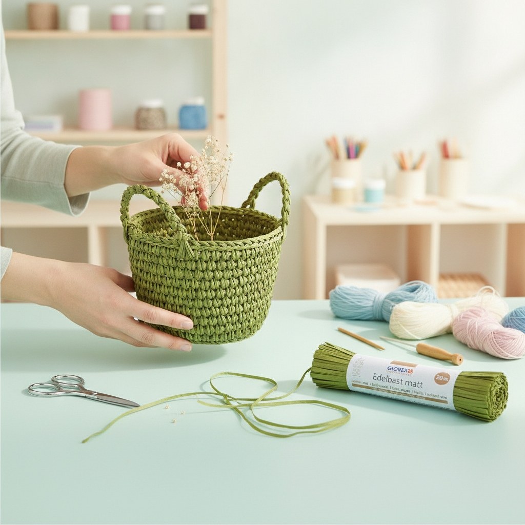 Edelbast matt 20m olive - Kidis Art