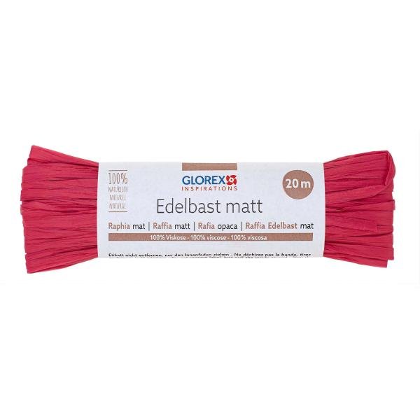 Edelbast matt 20m pink - Kidis Art