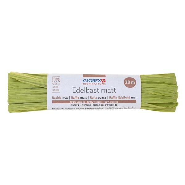 Edelbast matt 20m pistazie - Kidis Art