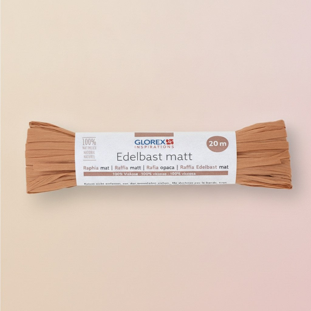 Edelbast matt 20m sand - Kidis Art