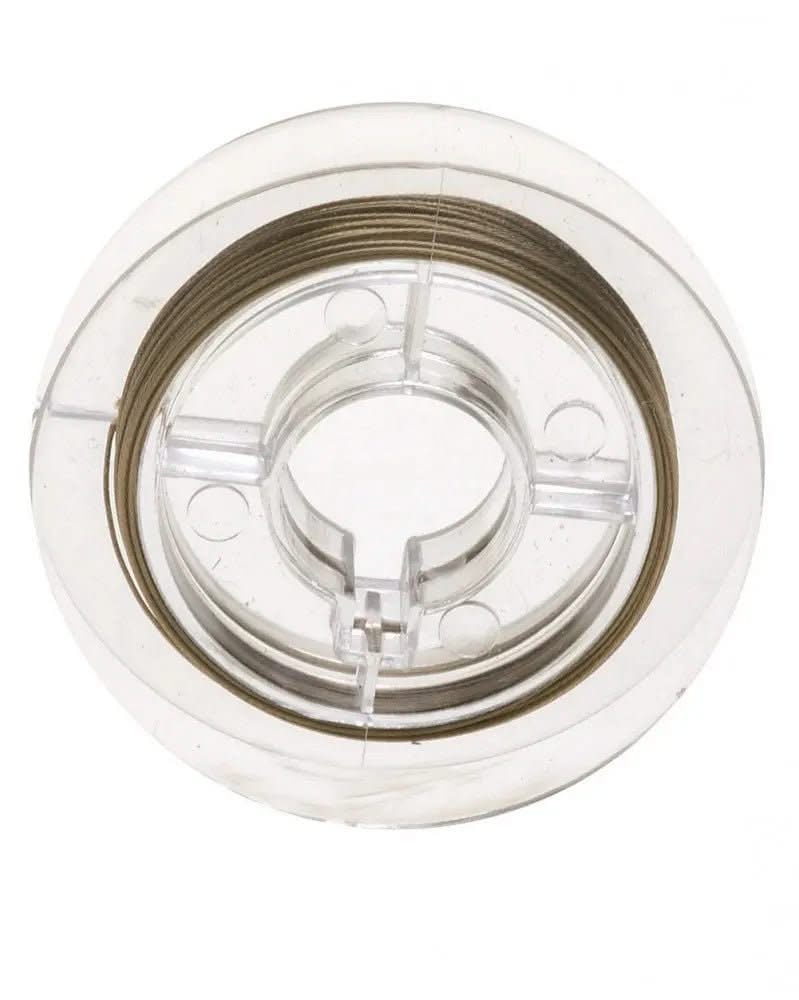 Edelstahldraht goldf. 0,38mm, nylonbeschichtet 5m - Kidis Art