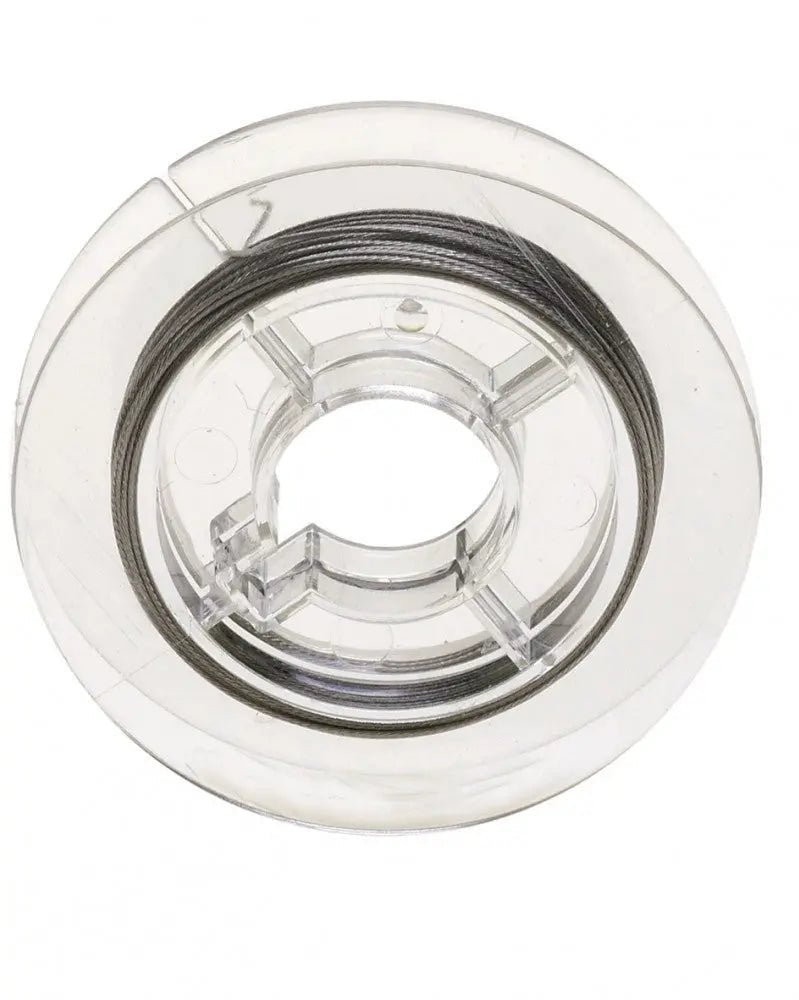 Edelstahldraht silberf. 0,38mm, nylonbeschichtet 5m - Kidis Art