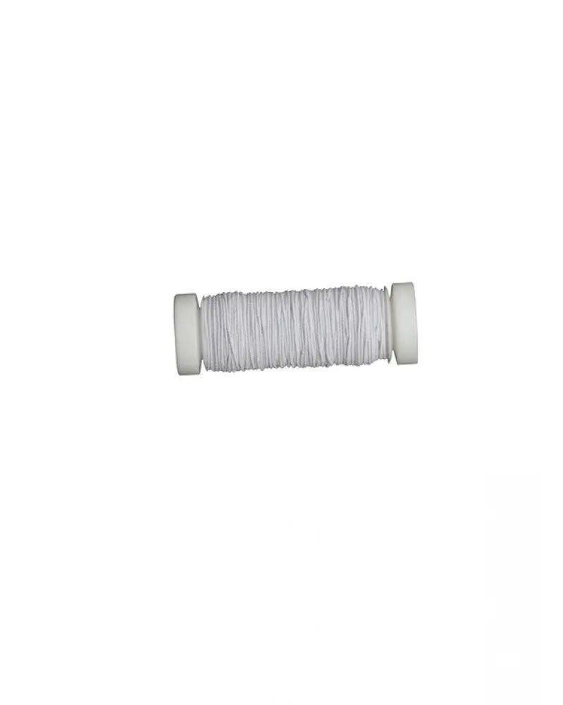 Elastic - Nähfaden weiss, 20m 0,6mm - Kidis Art