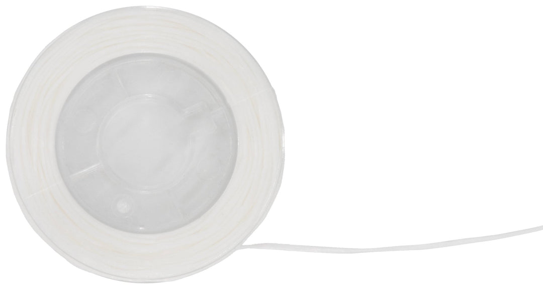 Elastische Kordel, weiss 1,2mm,10m - Kidis Art