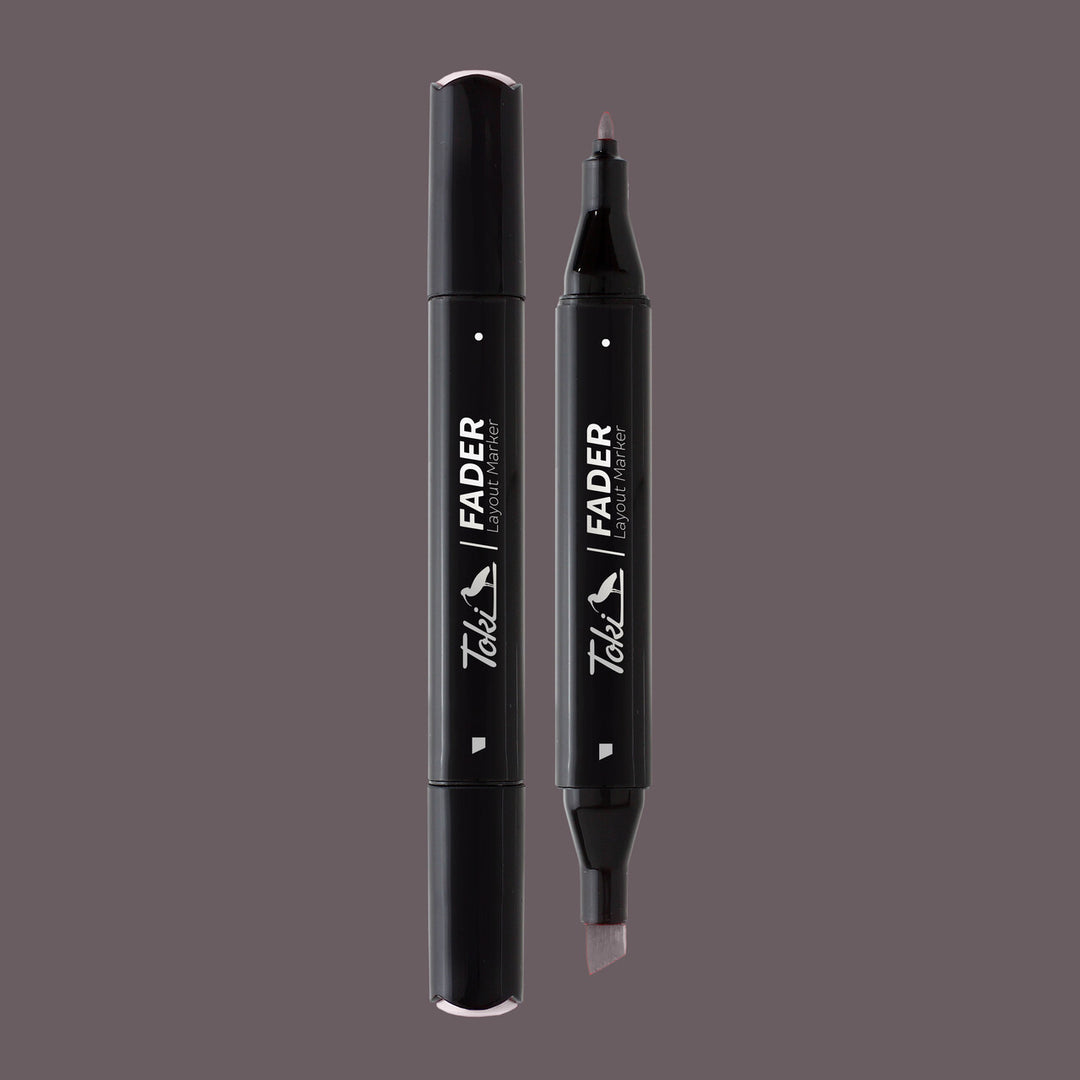 Toki Fader Marker WG6 Warm Grey