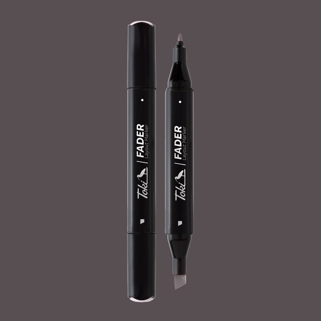 Toki Fader Marker WG7 Warm Grey