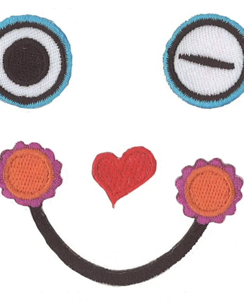 EYE SEE YOU "Funny Face" zum Aufbügeln - Kidis Art