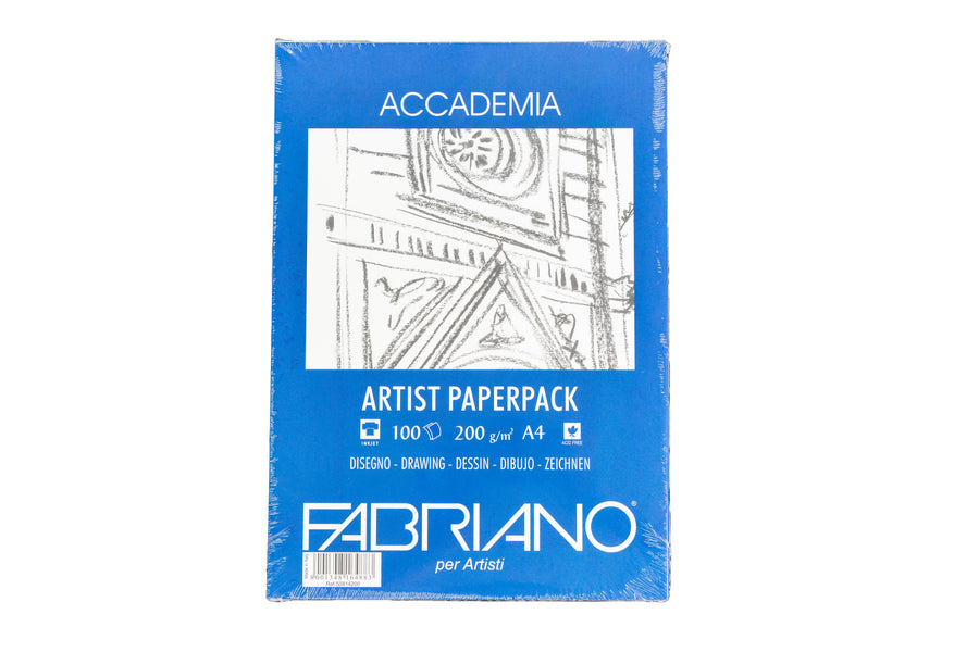 Fabriano Accademia Artist Paperpack - A4 - 200g - Multipack à 100 Blatt