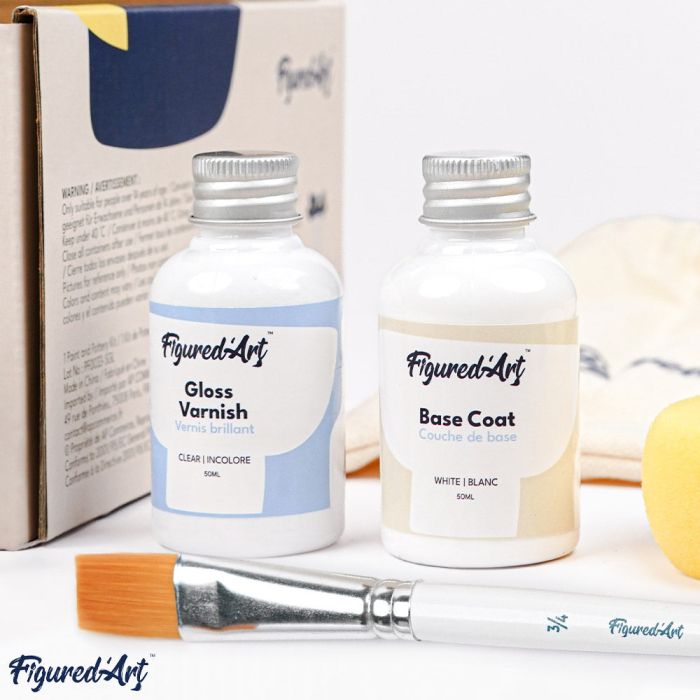 Töpferset mit lufttrocknendem Ton