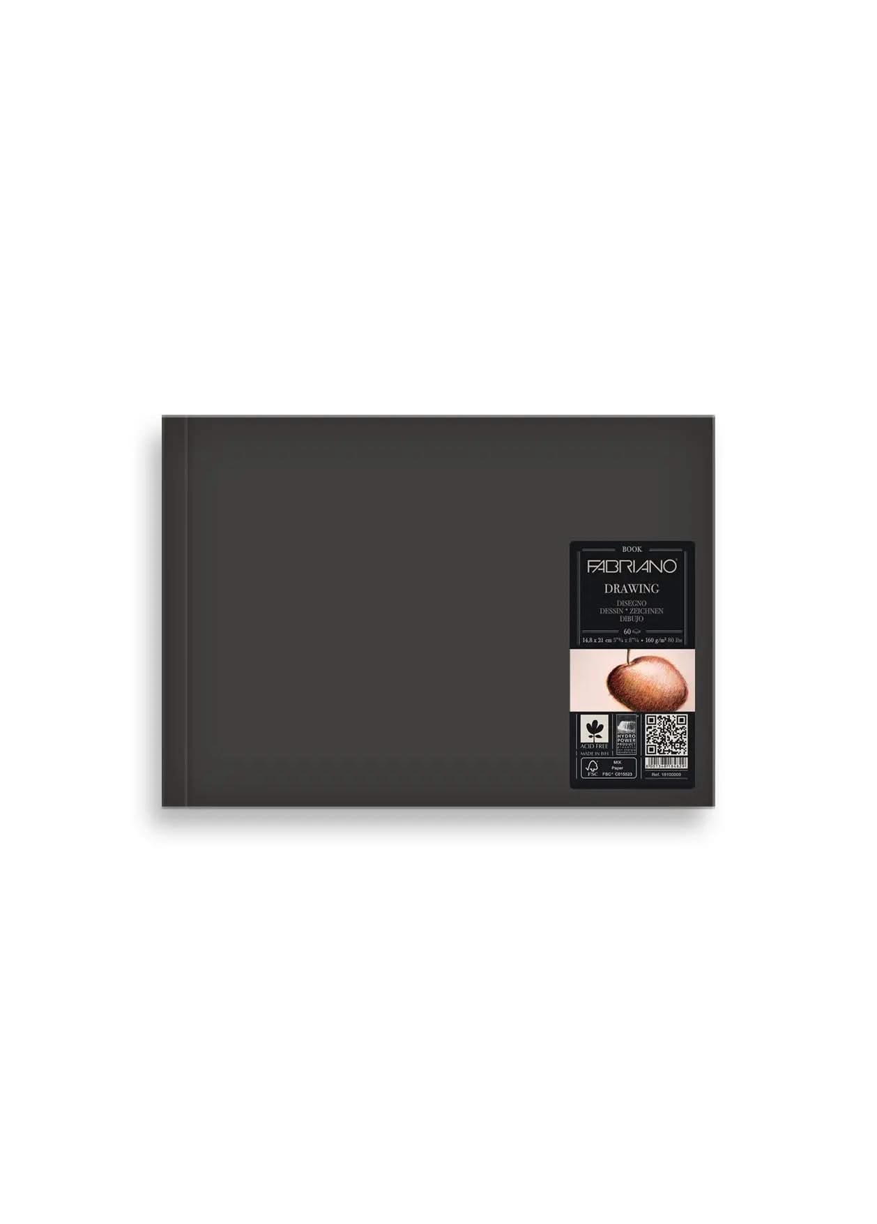 Fabriano Drawing Book - A5 - 160g - 60 Blatt - landscape - Kidis Art