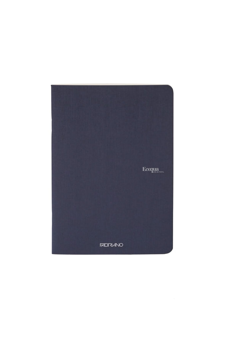Fabriano Ecoqua Notizheft - dark blue - A4 - liniert - geheftet - Kidis Art