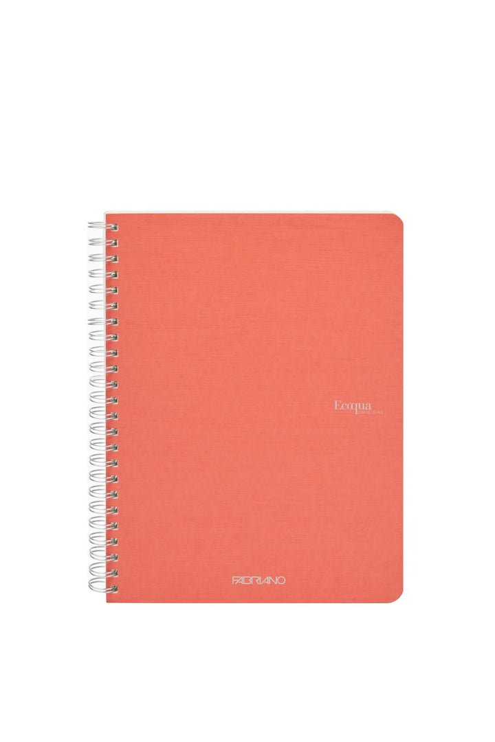 Fabriano Ecoqua Notizheft - flamingo - A4 - blanko - Spirale - Kidis Art