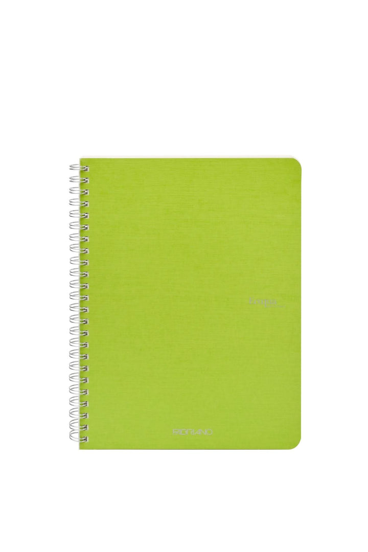 Fabriano Ecoqua Notizheft - lime - A4 - blanko - Spirale - Kidis Art
