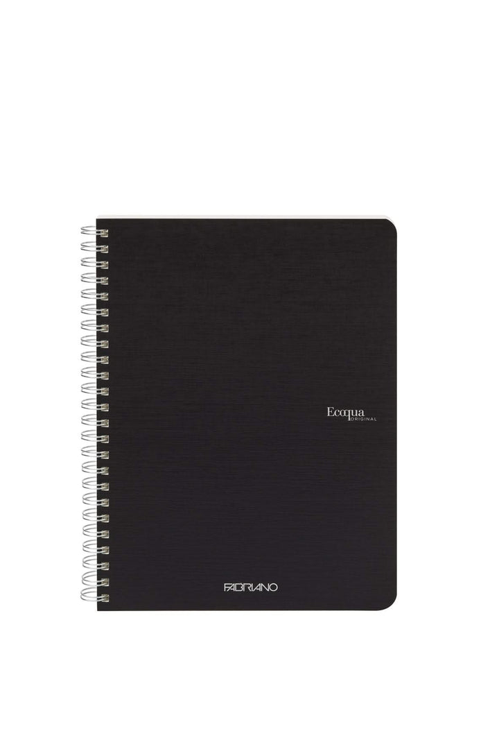 Fabriano Ecoqua Notizheft - nero - A4 - blanko - Spirale - Kidis Art