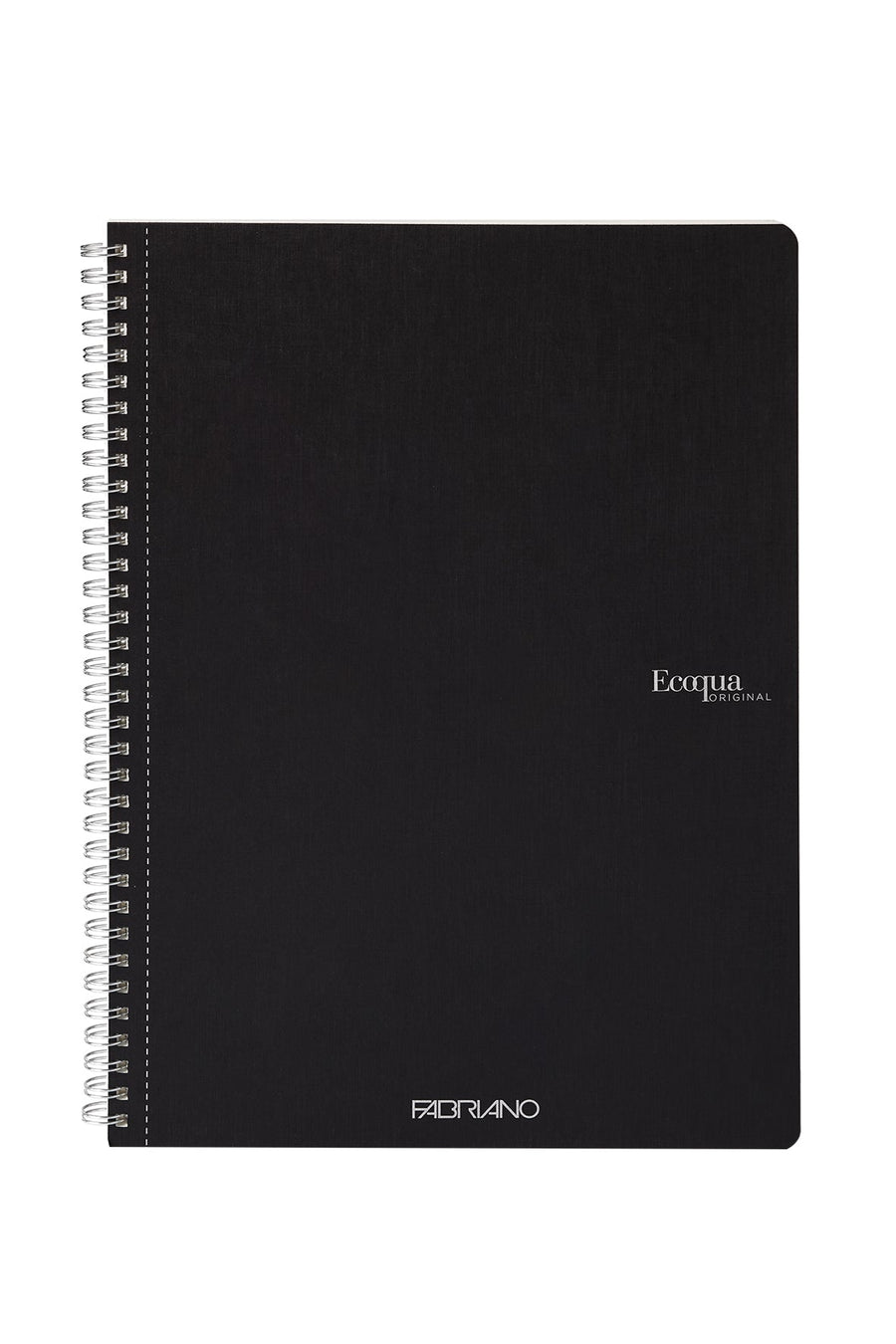 Fabriano Ecoqua Notizheft - nero - A4 - liniert - Spirale - Kidis Art