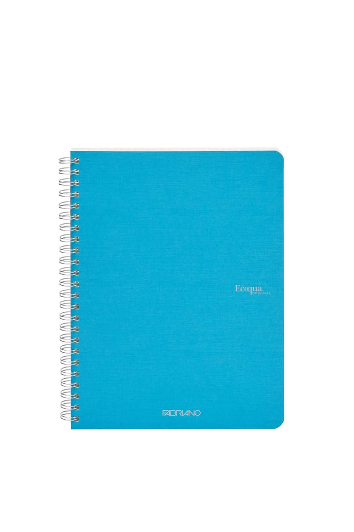 Fabriano Ecoqua Notizheft - turchese - A4 - blanko - Spirale - Kidis Art