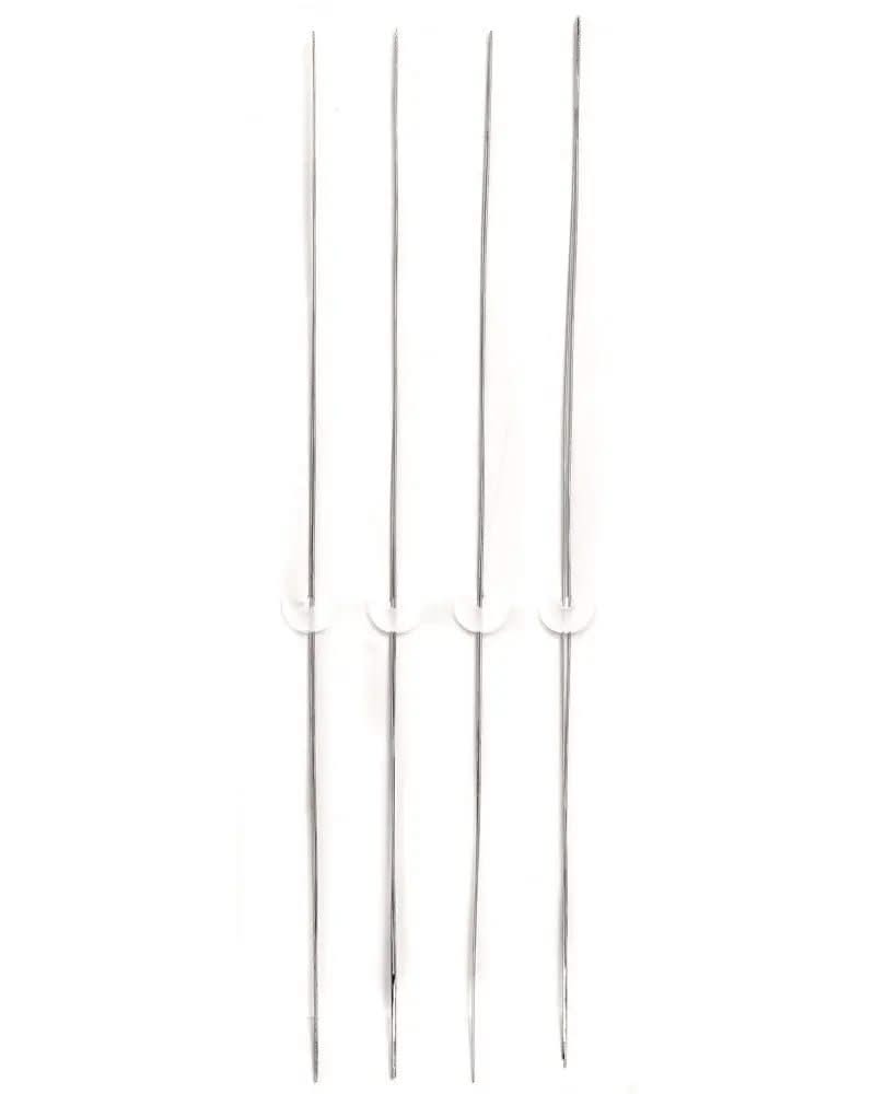 Fädelnadel Big Eye 4St, 11,4cm - Kidis Art