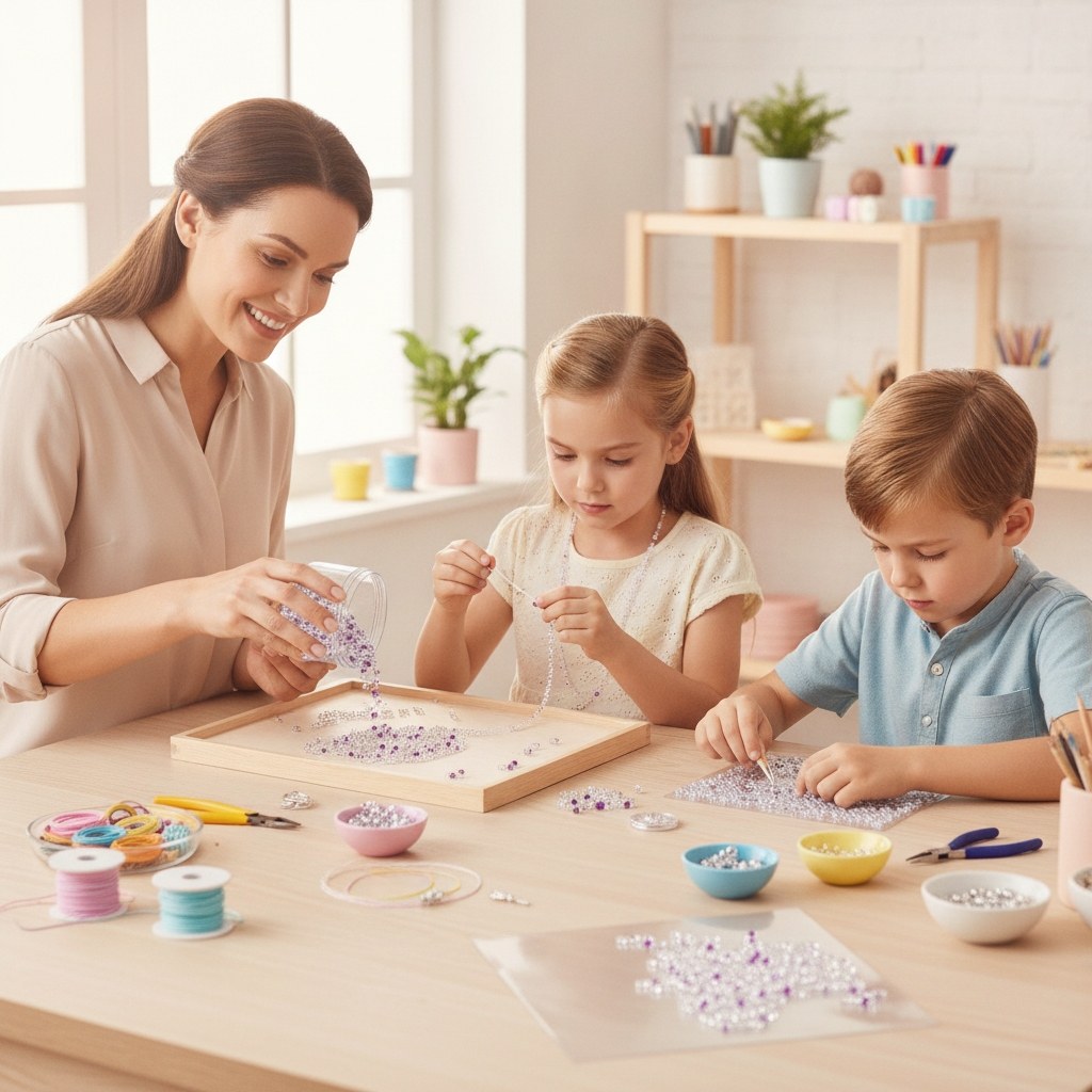 Farfalle 2/4mm transp Pink 17g - Kidis Art