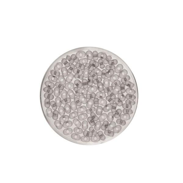 Farfalle 2/4mm matt grau 17g - Kidis Art