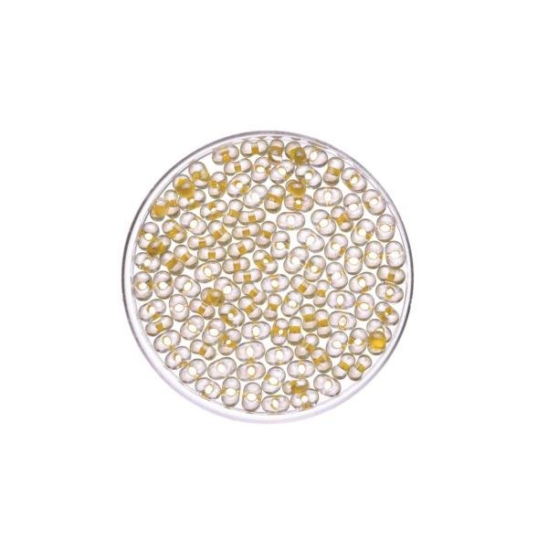 Farfalle 2/4mm transp. gelb 17g - Kidis Art
