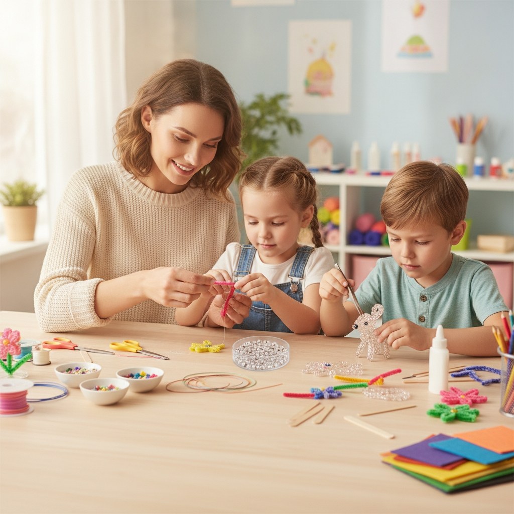 Farfalle 6,5mm kristall kupfer 17g - Kidis Art