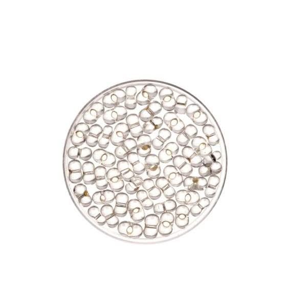 Farfalle 6,5mm kristall silber 17g - Kidis Art