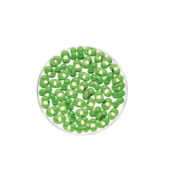 Farfalle 6,5mm Silbereinzug dunkelgrün 17g - Kidis Art