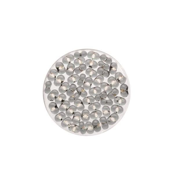 Farfalle 6,5mm Silbereinzug grau 17g - Kidis Art